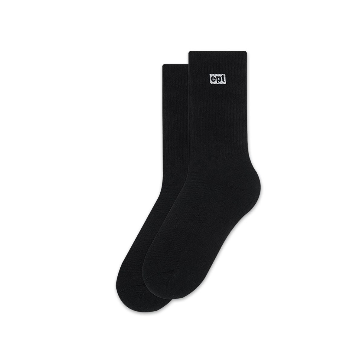 이피티(EPT) CLASSIC BOX LOGO SOCKS (BLACK)