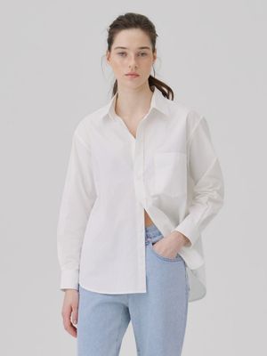 Oversized Essential Shirt White