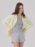 Oversized Essential Shirt Light yellow