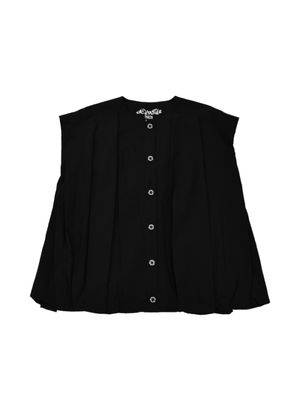 벌룬 실루엣 베스트 ESFDVVE05BLK