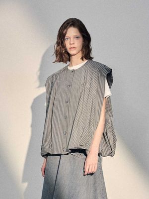 벌룬 실루엣 베스트 ESFDVVE05GST