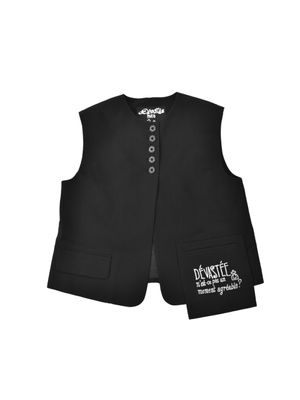 시크 스트럭쳐 버튼 베스트 ESFDVVE06BLK