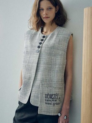 시크 스트럭쳐 버튼 베스트 ESFDVVE06WCH