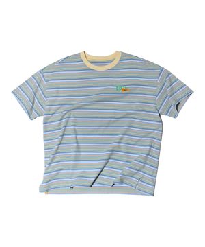 프리즘 반팔 티셔츠 - 카키