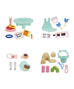 가챠 캡슐 뽑기 실바니안 숲속 두근두근 유치원 4종 세트