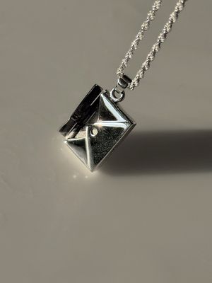 [925실버] 레터 펜던트