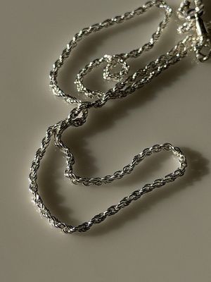 [925실버] 이태리 체인 네크리스