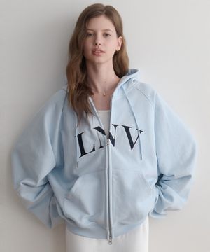 LNV Hoodie zip up (sky)