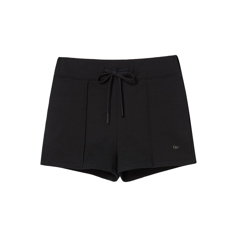 베이직 핀턱 숏팬츠 블랙