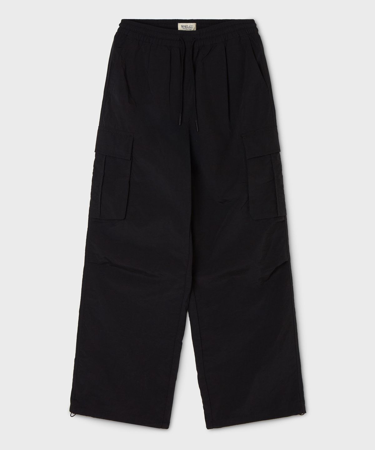 후아유(WHO.A.U) Nylon Cargo Pants(Set-up) / WHTAG2312F