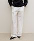 Sole One-Tuck Wide Pants White