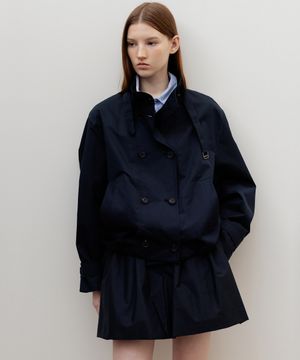 Mouchou Volume Shorts Navy