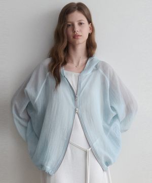 esy rainy hoodie jacket (sky)