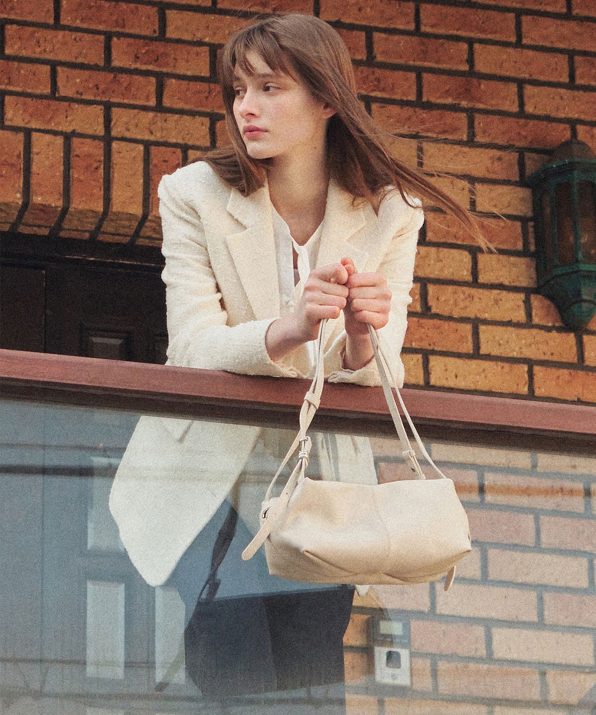 르메메(LEMEME) Sac Lune Ivory