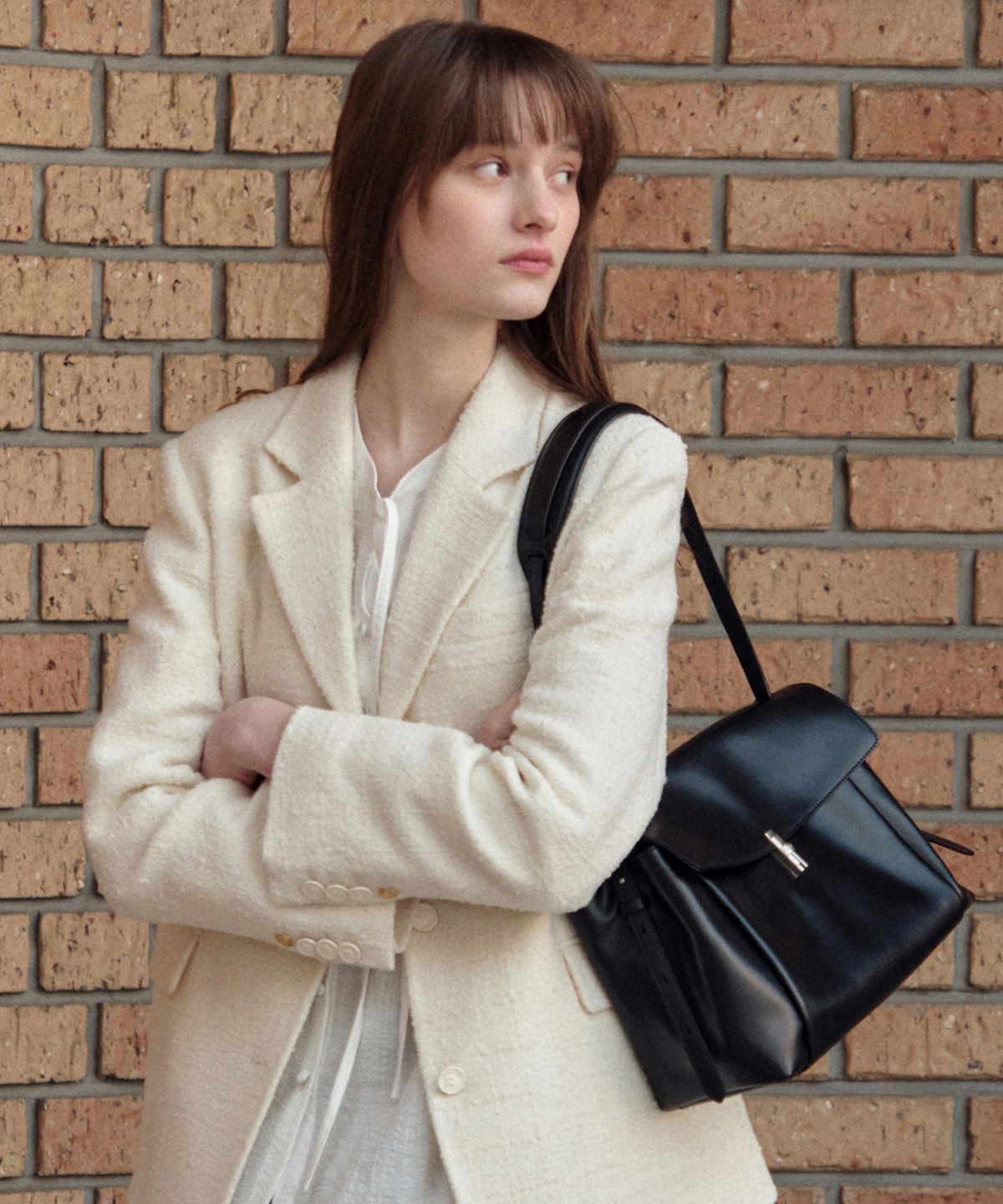 르메메(LEMEME) Sac Grand Amelie Black