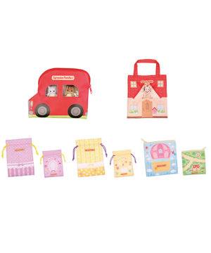 가챠 캡슐 뽑기 실바니안 외출용파우치&도트백 5종 세트