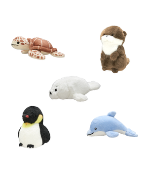 가챠 캡슐 뽑기 귀여운 인형 시리즈 수족관편 5종 세트