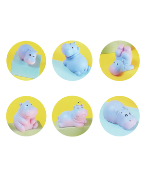 가챠 캡슐 뽑기 귀여운포즈의 하마 6종 세트