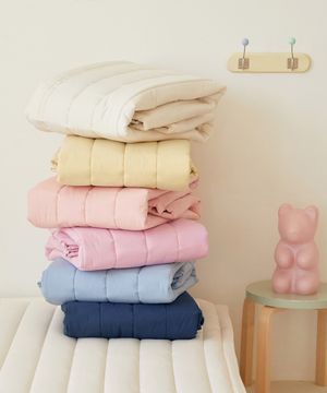 딜리셔스 60수 고밀도순면 키즈 고정밴드 침대패드(SS) 6종