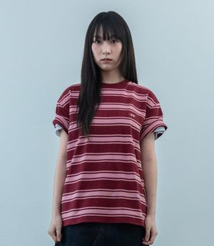 MULTI STRIPE 3STAR TEE_RED(NG2GMUT540A)