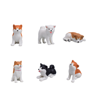 가챠 캡슐 뽑기 시바이누 피규어 시리즈 6종 세트