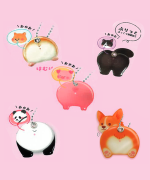 가챠 캡슐 뽑기 통통엉덩이 슬라이드 미러참 5종 세트