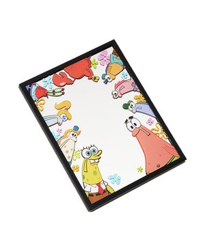 스폰지밥 비키니시티 주민 와글와글 거울 (A5)