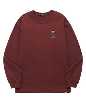 MINI BEAR 롱슬리브 (SLS038) 버건디