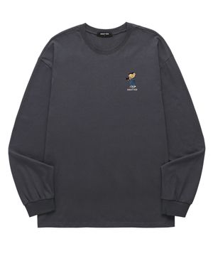 MINI BEAR 롱슬리브 (SLS038) 차콜