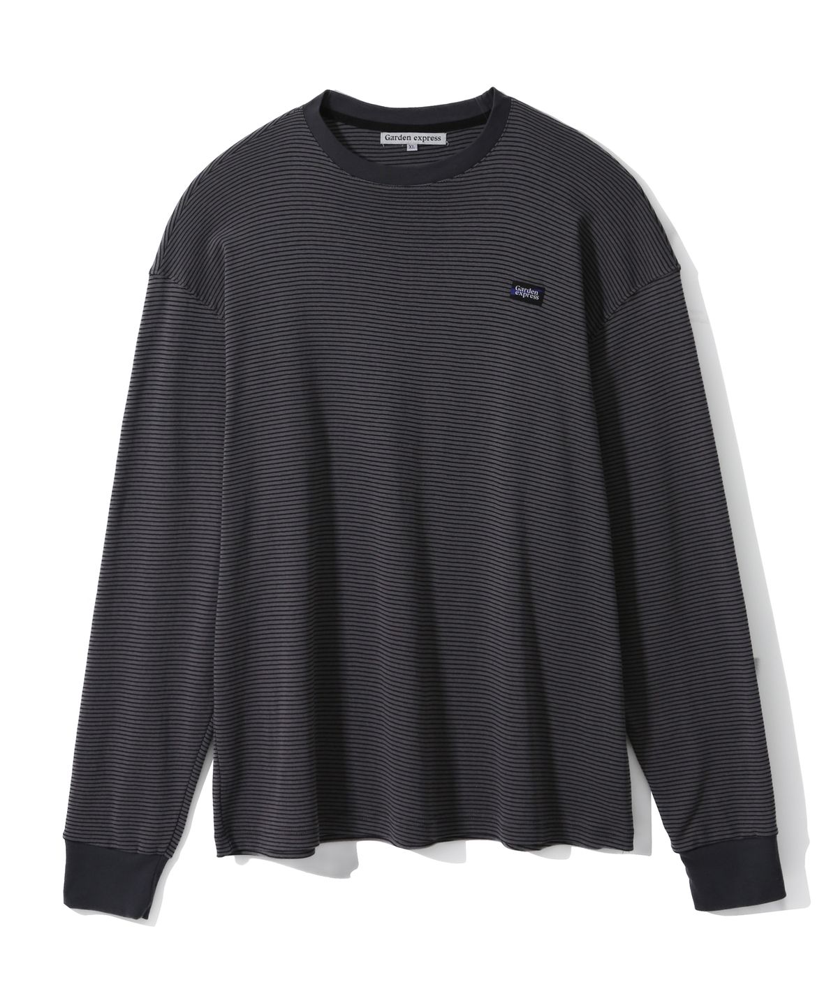 가든익스프레스(GARDEN EXPRESS) Oversized Stripe Long Sleeve (charcoal)