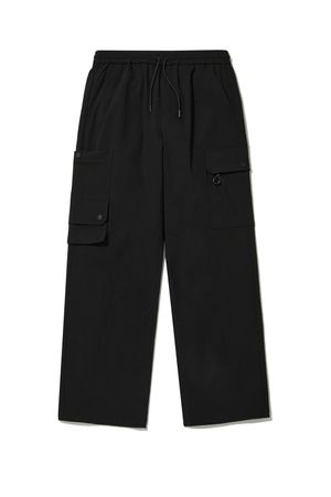 레귤러핏 카고 팬츠 블랙 ANA1PL11ABK