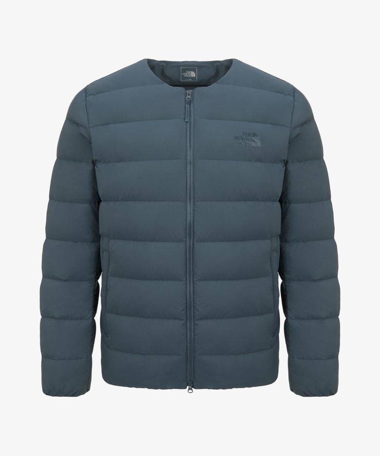 NJ1DS50C 남성 클라우드 다운 LT 가디건 SMOKE BLUE