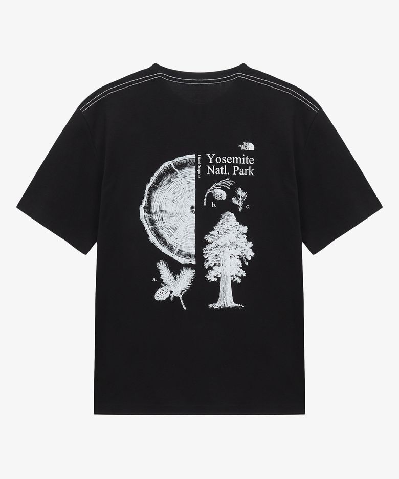NT7US04A 남성 썸머캠프 반팔 티 BLACK