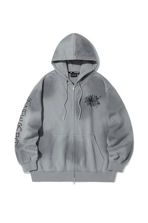 더티 후드집업 그레이 ANA1DH11AGE