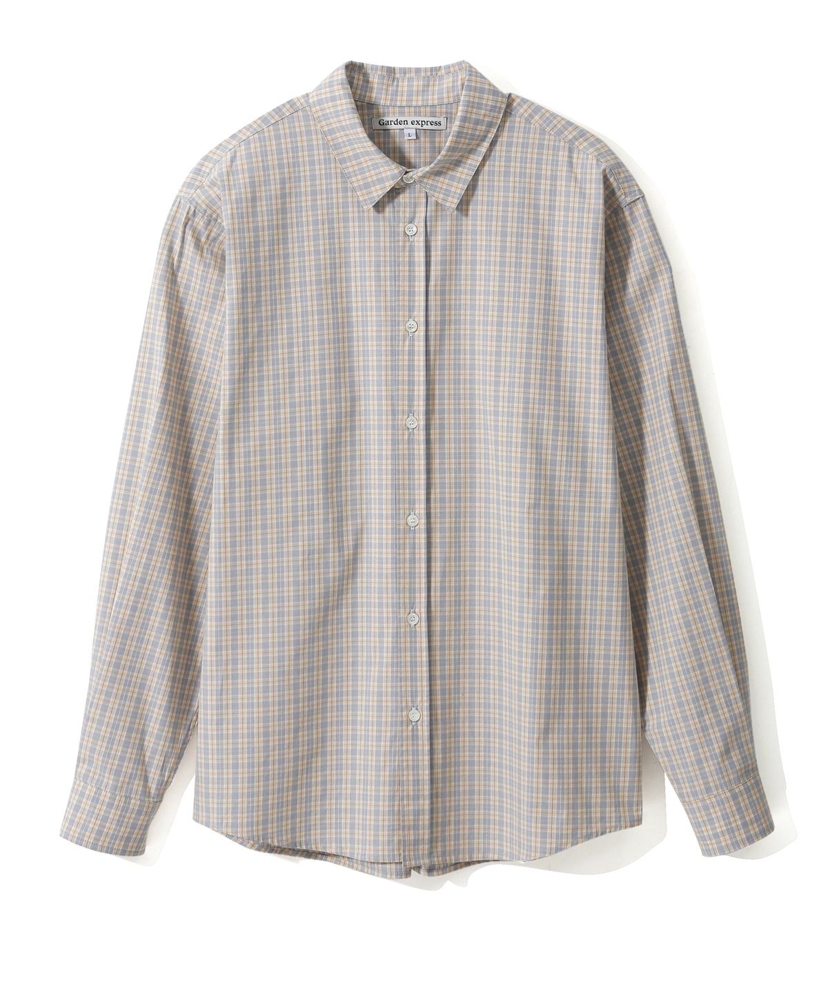 가든익스프레스(GARDEN EXPRESS) Soft Check Shirt (yellow)