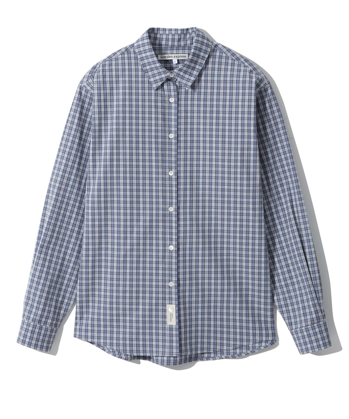 가든익스프레스(GARDEN EXPRESS) Soft Check Shirt (blue)