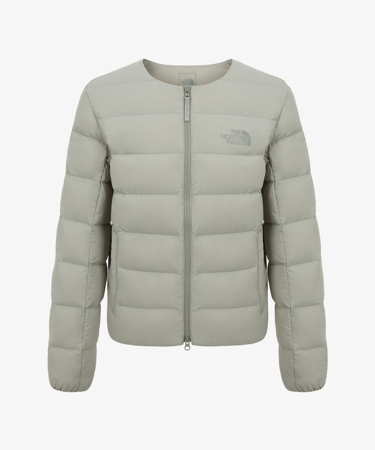 노스페이스(THE NORTH FACE) NJ1DS80B 여성 클라우드 다운 LT 가디건 GRAYISH KHAKI