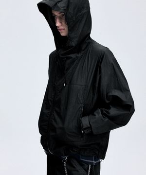 스포팅 기어 윈드브레이커 자켓 블랙
