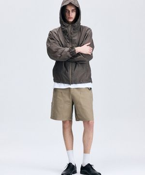 스포팅 기어 윈드브레이커 자켓 그레이쉬 카키