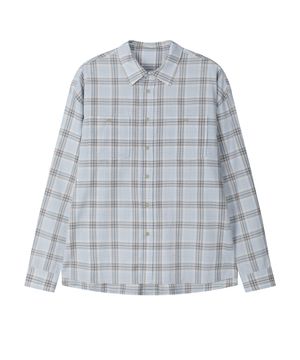 Loose Fit Check Shirt [SKYBLUE]_SESH028SKYBLUE