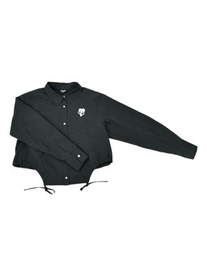 깅엄 체크 스트링 셔츠 ESFDVSH03BLK