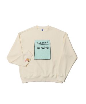 스폰지밥 뚱이 오늘 할일 스웨트셔츠