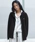 FLEECE ZIP-UP JACKET_BLACK