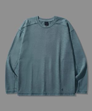 애쉬 컷아웃 긴팔티셔츠 블루 MMLT6937