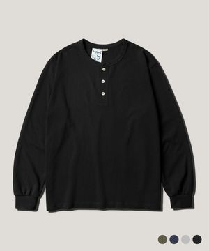 스테이블 헨리넥 긴팔티 블랙 SJLT4748