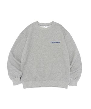 에센셜 로고 맨투맨 (그레이)