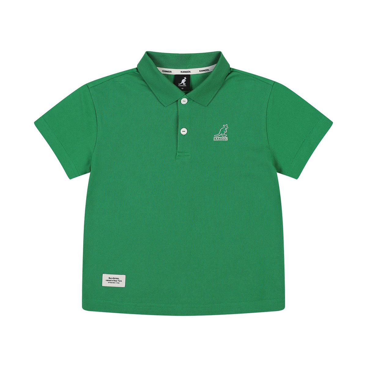 캉골키즈(KANGOL KIDS) 쿨맥스 피케 카라 티셔츠 SB 0002 그린