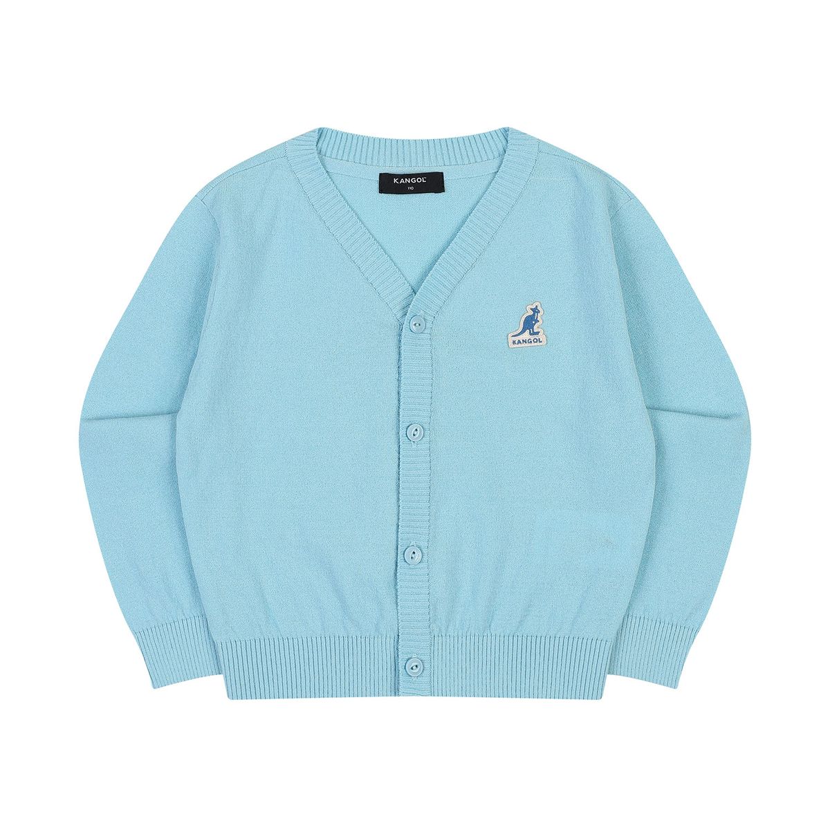 캉골키즈(KANGOL KIDS) 썸머 로고 가디건 SB 0001 블루