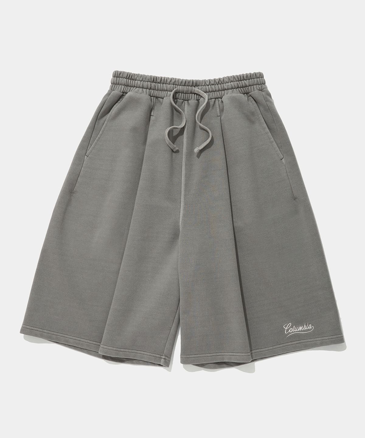컬럼비아 유니버시티(COLUMBIA UNIVERSITY) NY STREET TAIL DYED TERRY SHORTS PANTS_GRAY