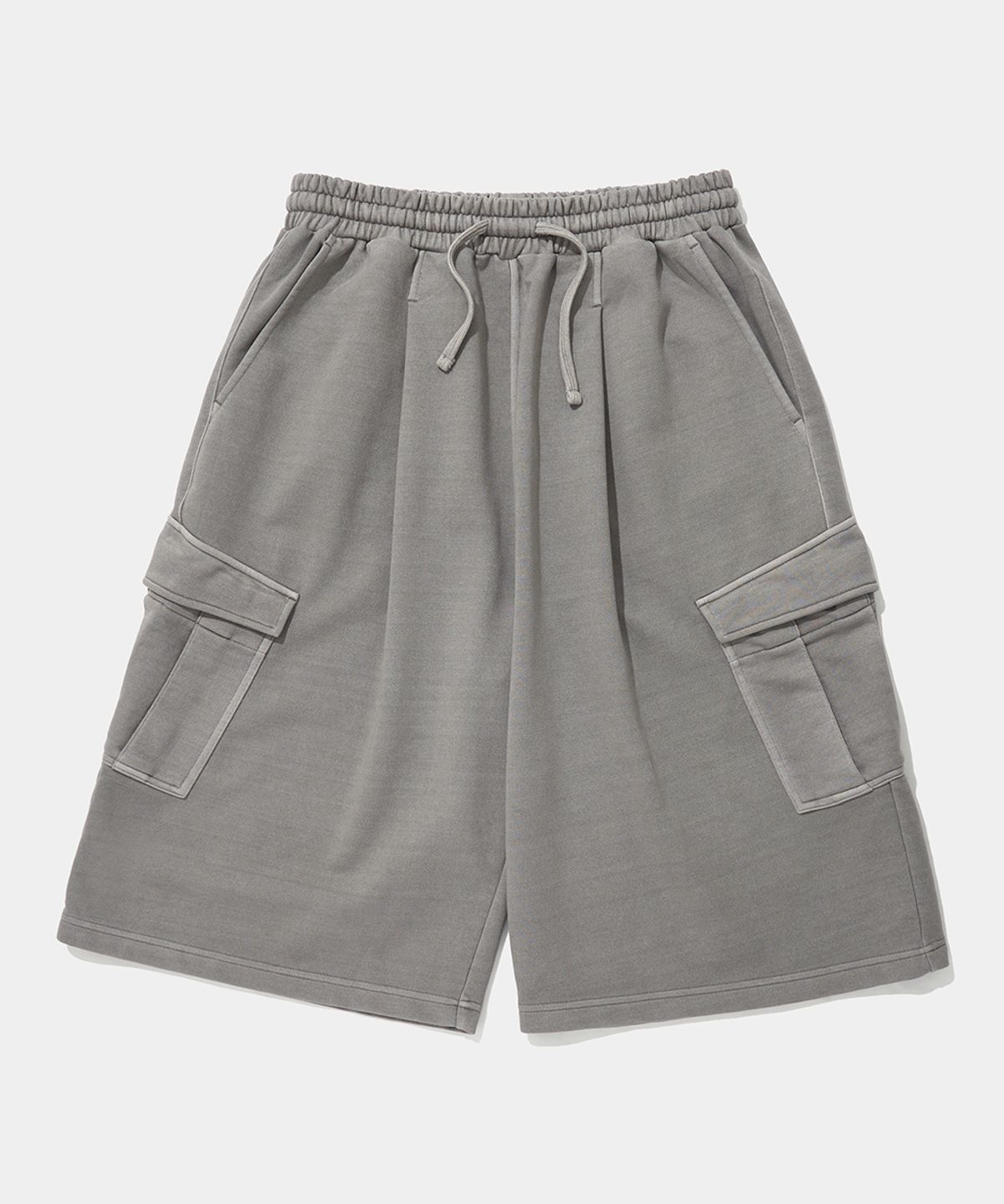 컬럼비아 유니버시티(COLUMBIA UNIVERSITY) BIG POCKET DYED TERRY SHORTS PANTS_GRAY